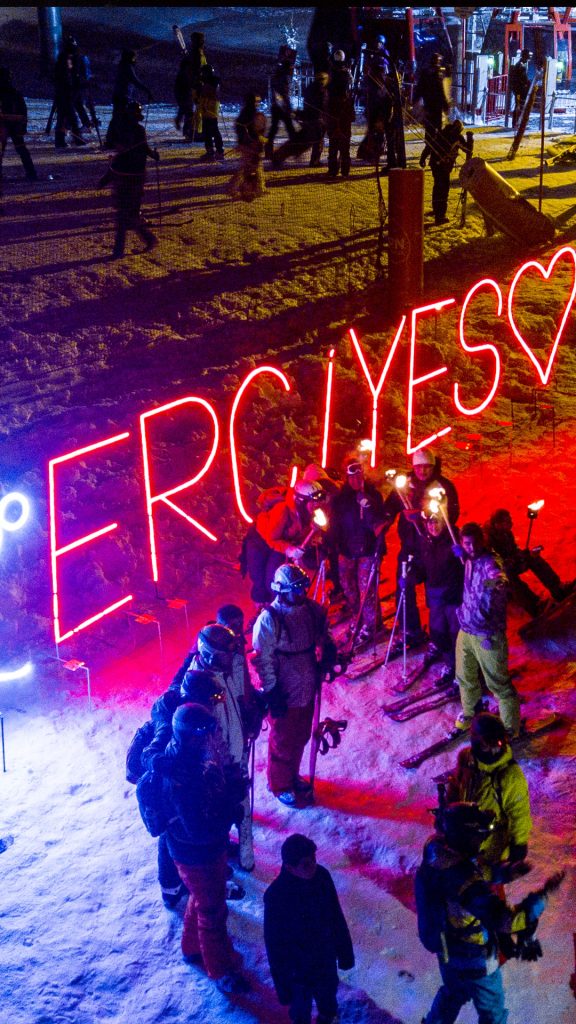 Erciyes'te sezon açıldı