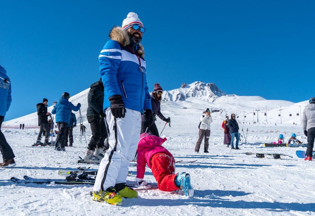 Erciyes’te sezon devam ediyor….